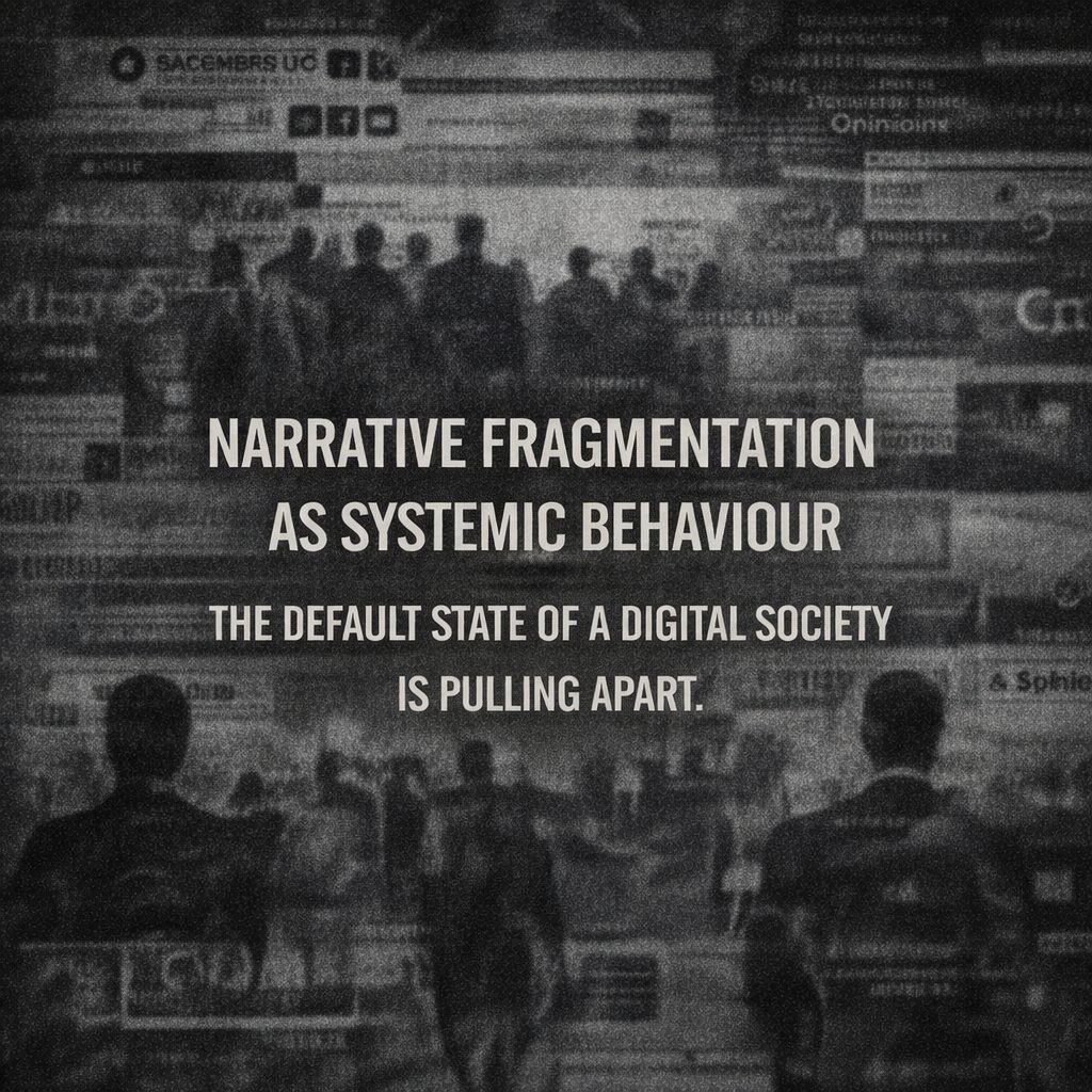 Fragmentation isn’t an anomaly.
It’s the operating condition.