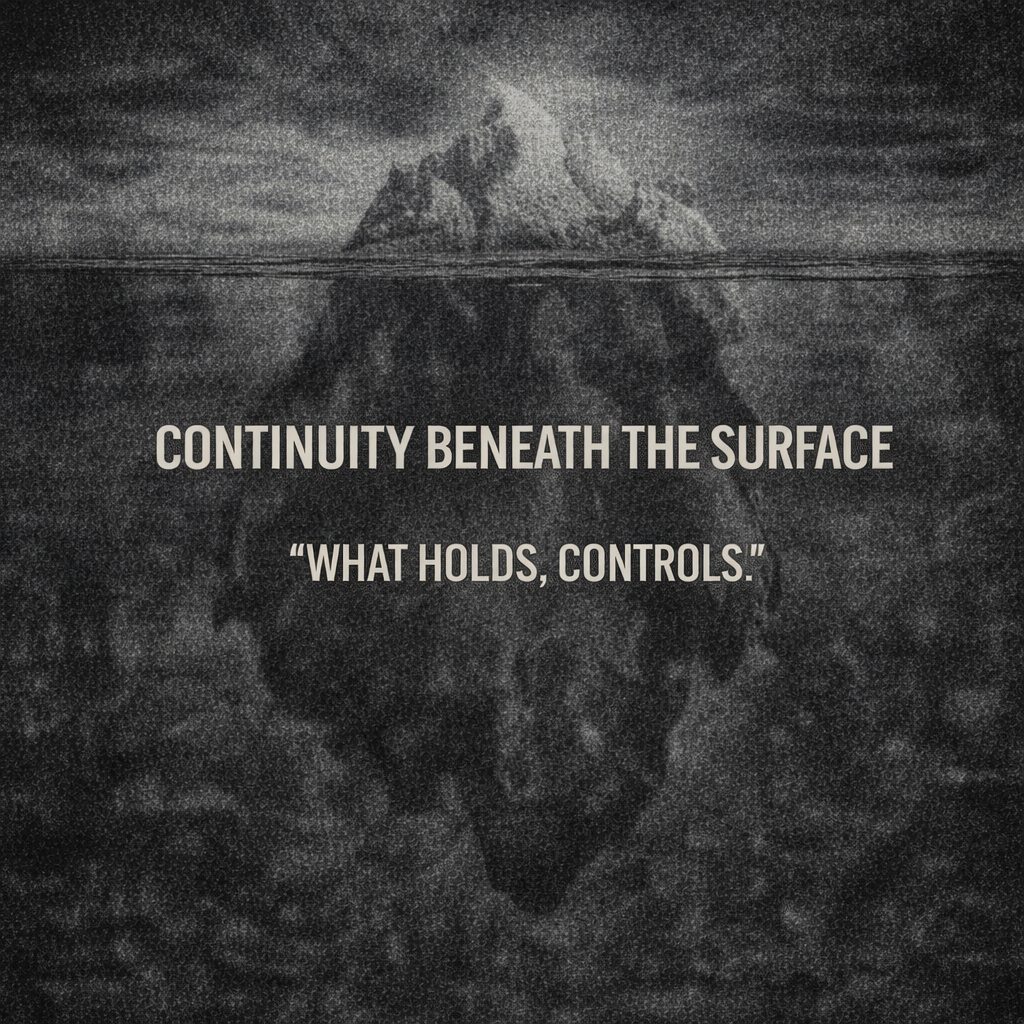 Beneath disruption, the mechanics remain.